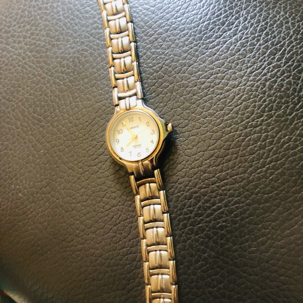 Gold And Silver Watch